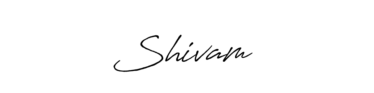 Use a signature maker to create a handwritten signature online. With this signature software, you can design (Antro_Vectra_Bolder) your own signature for name Shivam㊙️. Shivam㊙️ signature style 7 images and pictures png