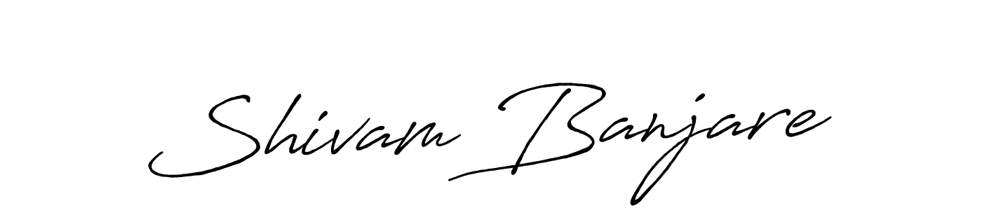 Also You can easily find your signature by using the search form. We will create Shivam Banjare name handwritten signature images for you free of cost using Antro_Vectra_Bolder sign style. Shivam Banjare signature style 7 images and pictures png