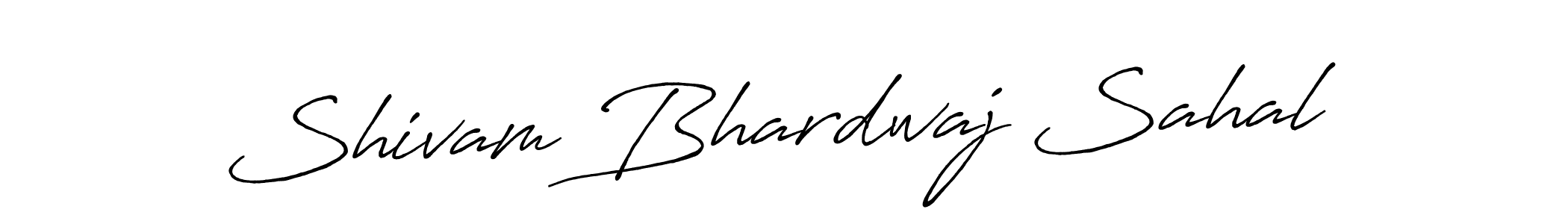 Similarly Antro_Vectra_Bolder is the best handwritten signature design. Signature creator online .You can use it as an online autograph creator for name Shivam Bhardwaj Sahal. Shivam Bhardwaj Sahal signature style 7 images and pictures png