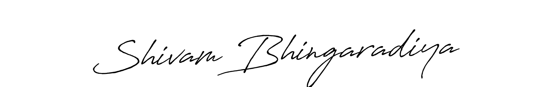 The best way (Antro_Vectra_Bolder) to make a short signature is to pick only two or three words in your name. The name Shivam Bhingaradiya include a total of six letters. For converting this name. Shivam Bhingaradiya signature style 7 images and pictures png