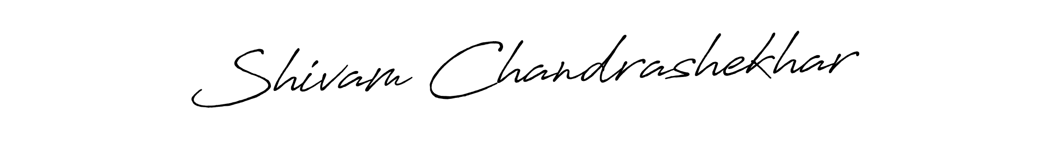 Similarly Antro_Vectra_Bolder is the best handwritten signature design. Signature creator online .You can use it as an online autograph creator for name Shivam Chandrashekhar. Shivam Chandrashekhar signature style 7 images and pictures png