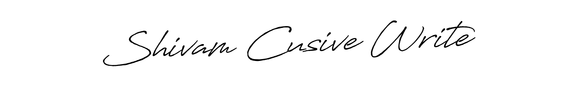 How to make Shivam Cusive Write signature? Antro_Vectra_Bolder is a professional autograph style. Create handwritten signature for Shivam Cusive Write name. Shivam Cusive Write signature style 7 images and pictures png
