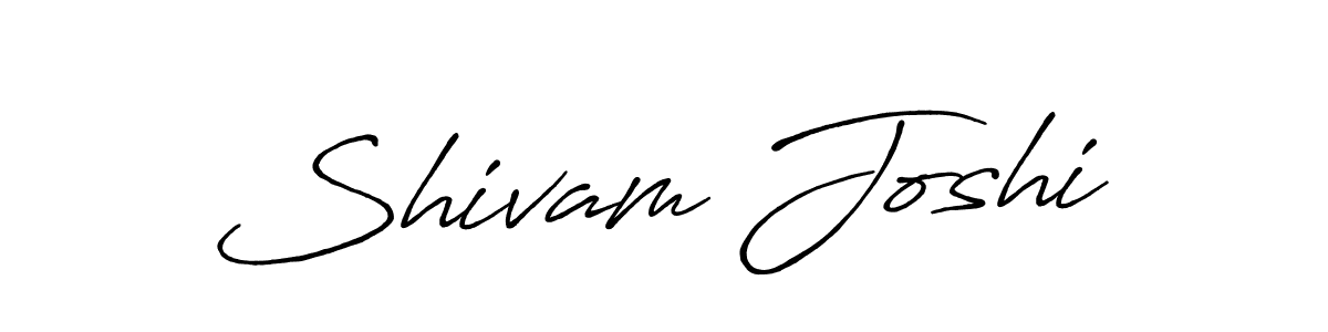 You should practise on your own different ways (Antro_Vectra_Bolder) to write your name (Shivam Joshi) in signature. don't let someone else do it for you. Shivam Joshi signature style 7 images and pictures png