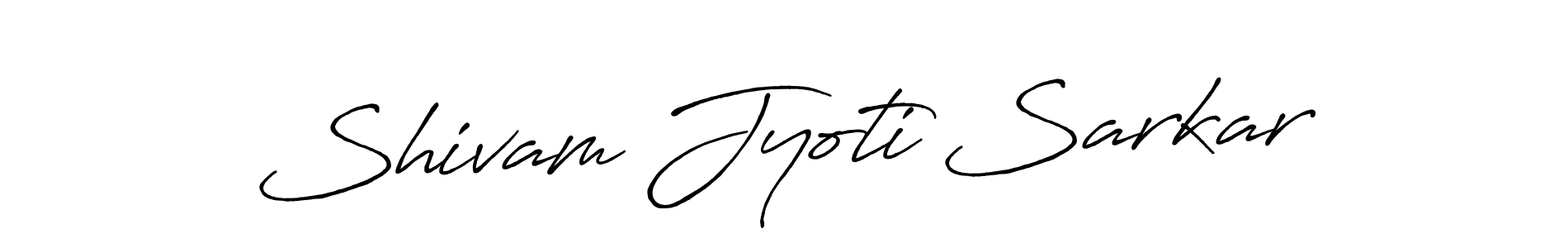 Antro_Vectra_Bolder is a professional signature style that is perfect for those who want to add a touch of class to their signature. It is also a great choice for those who want to make their signature more unique. Get Shivam Jyoti Sarkar name to fancy signature for free. Shivam Jyoti Sarkar signature style 7 images and pictures png