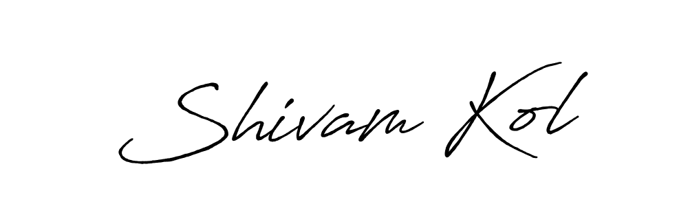 Check out images of Autograph of Shivam Kol name. Actor Shivam Kol Signature Style. Antro_Vectra_Bolder is a professional sign style online. Shivam Kol signature style 7 images and pictures png