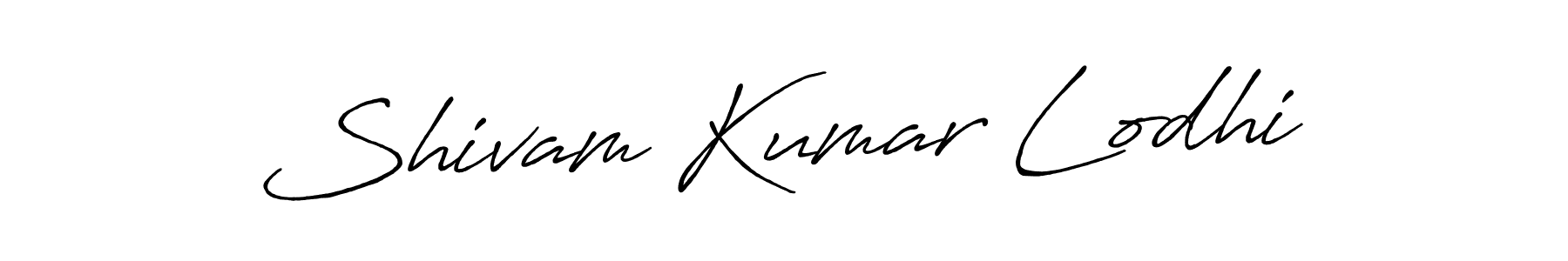 How to make Shivam Kumar Lodhi signature? Antro_Vectra_Bolder is a professional autograph style. Create handwritten signature for Shivam Kumar Lodhi name. Shivam Kumar Lodhi signature style 7 images and pictures png