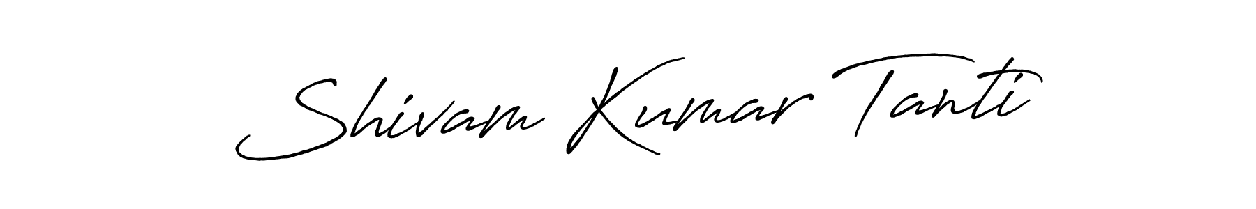 Also we have Shivam Kumar Tanti name is the best signature style. Create professional handwritten signature collection using Antro_Vectra_Bolder autograph style. Shivam Kumar Tanti signature style 7 images and pictures png