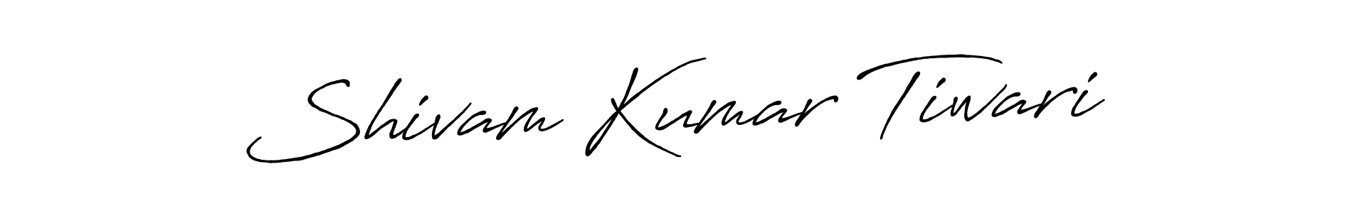 Make a beautiful signature design for name Shivam Kumar Tiwari. With this signature (Antro_Vectra_Bolder) style, you can create a handwritten signature for free. Shivam Kumar Tiwari signature style 7 images and pictures png