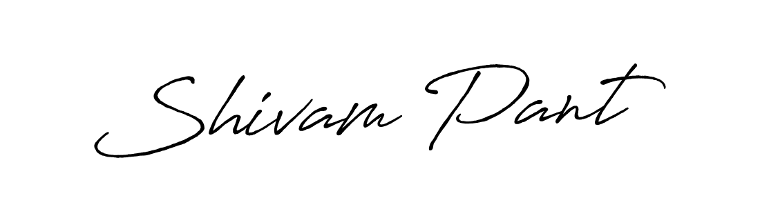 This is the best signature style for the Shivam Pant name. Also you like these signature font (Antro_Vectra_Bolder). Mix name signature. Shivam Pant signature style 7 images and pictures png
