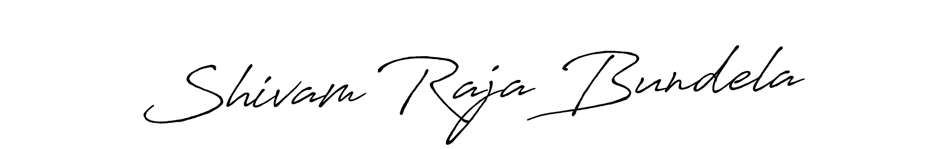 Once you've used our free online signature maker to create your best signature Antro_Vectra_Bolder style, it's time to enjoy all of the benefits that Shivam Raja Bundela name signing documents. Shivam Raja Bundela signature style 7 images and pictures png