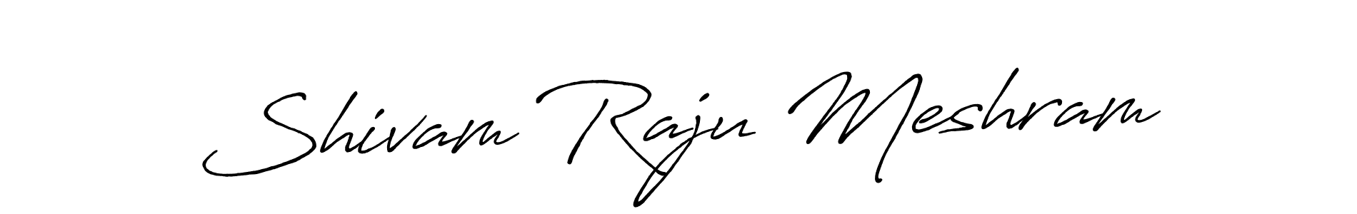 You can use this online signature creator to create a handwritten signature for the name Shivam Raju Meshram. This is the best online autograph maker. Shivam Raju Meshram signature style 7 images and pictures png