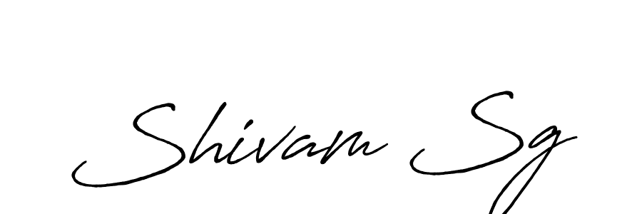 Best and Professional Signature Style for Shivam Sg. Antro_Vectra_Bolder Best Signature Style Collection. Shivam Sg signature style 7 images and pictures png