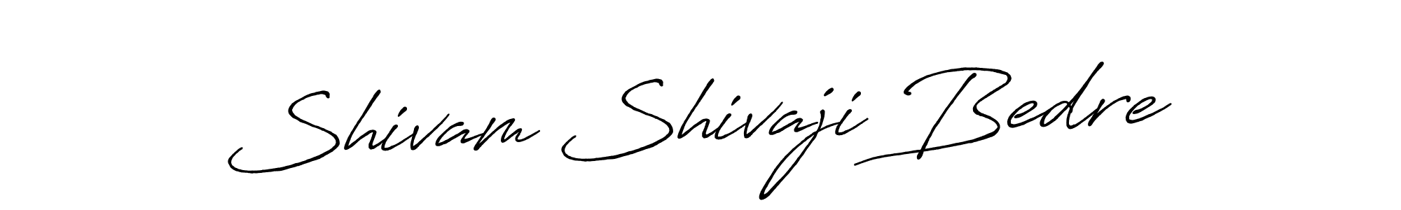 Similarly Antro_Vectra_Bolder is the best handwritten signature design. Signature creator online .You can use it as an online autograph creator for name Shivam Shivaji Bedre. Shivam Shivaji Bedre signature style 7 images and pictures png