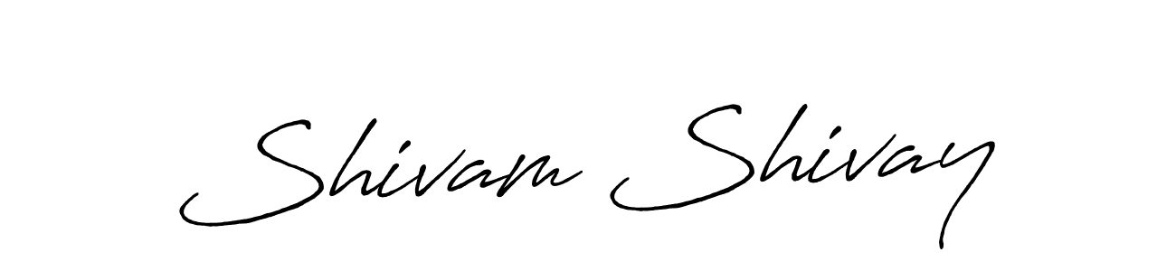 Also You can easily find your signature by using the search form. We will create Shivam Shivay name handwritten signature images for you free of cost using Antro_Vectra_Bolder sign style. Shivam Shivay signature style 7 images and pictures png