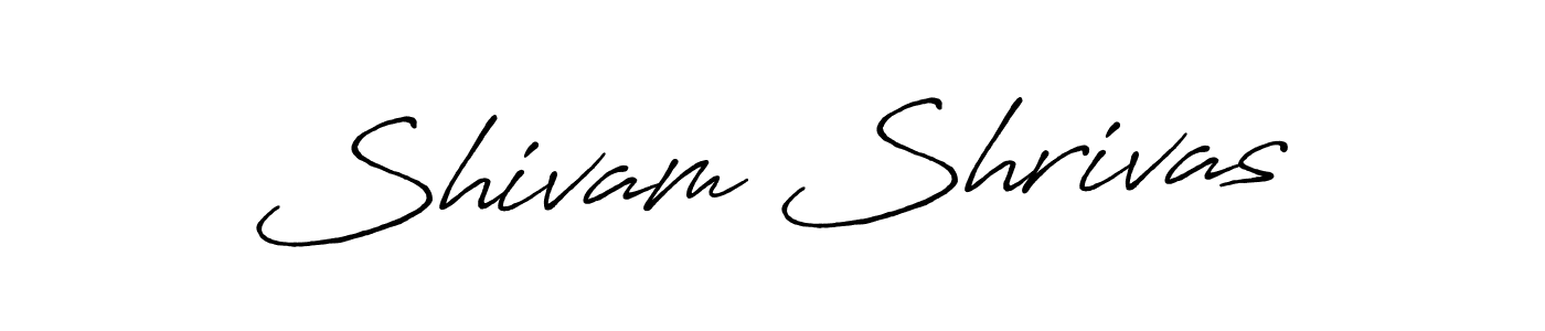 You should practise on your own different ways (Antro_Vectra_Bolder) to write your name (Shivam Shrivas) in signature. don't let someone else do it for you. Shivam Shrivas signature style 7 images and pictures png