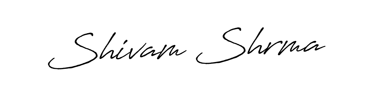 Make a short Shivam Shrma signature style. Manage your documents anywhere anytime using Antro_Vectra_Bolder. Create and add eSignatures, submit forms, share and send files easily. Shivam Shrma signature style 7 images and pictures png