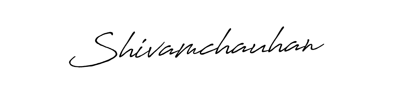 Make a short Shivamchauhan signature style. Manage your documents anywhere anytime using Antro_Vectra_Bolder. Create and add eSignatures, submit forms, share and send files easily. Shivamchauhan signature style 7 images and pictures png