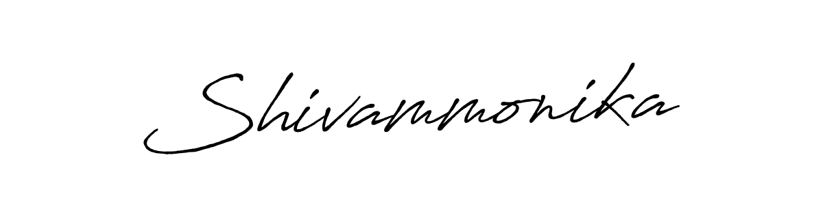 Shivammonika stylish signature style. Best Handwritten Sign (Antro_Vectra_Bolder) for my name. Handwritten Signature Collection Ideas for my name Shivammonika. Shivammonika signature style 7 images and pictures png