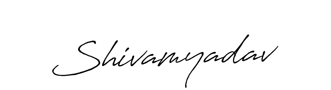 Antro_Vectra_Bolder is a professional signature style that is perfect for those who want to add a touch of class to their signature. It is also a great choice for those who want to make their signature more unique. Get Shivamyadav name to fancy signature for free. Shivamyadav signature style 7 images and pictures png