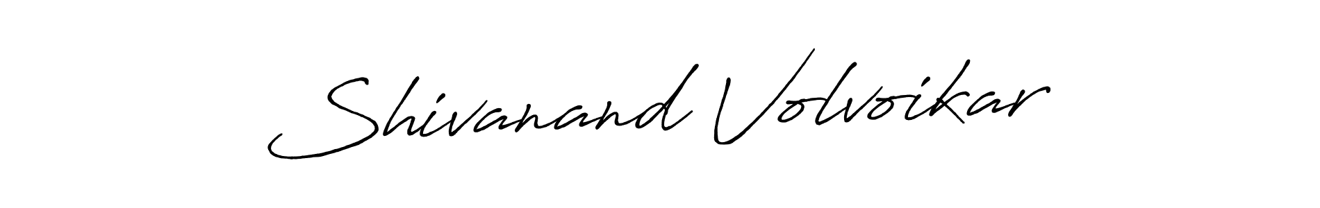How to Draw Shivanand Volvoikar signature style? Antro_Vectra_Bolder is a latest design signature styles for name Shivanand Volvoikar. Shivanand Volvoikar signature style 7 images and pictures png