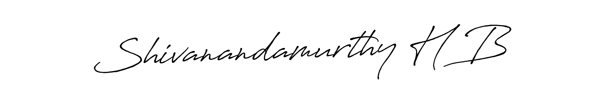 Antro_Vectra_Bolder is a professional signature style that is perfect for those who want to add a touch of class to their signature. It is also a great choice for those who want to make their signature more unique. Get Shivanandamurthy H B name to fancy signature for free. Shivanandamurthy H B signature style 7 images and pictures png