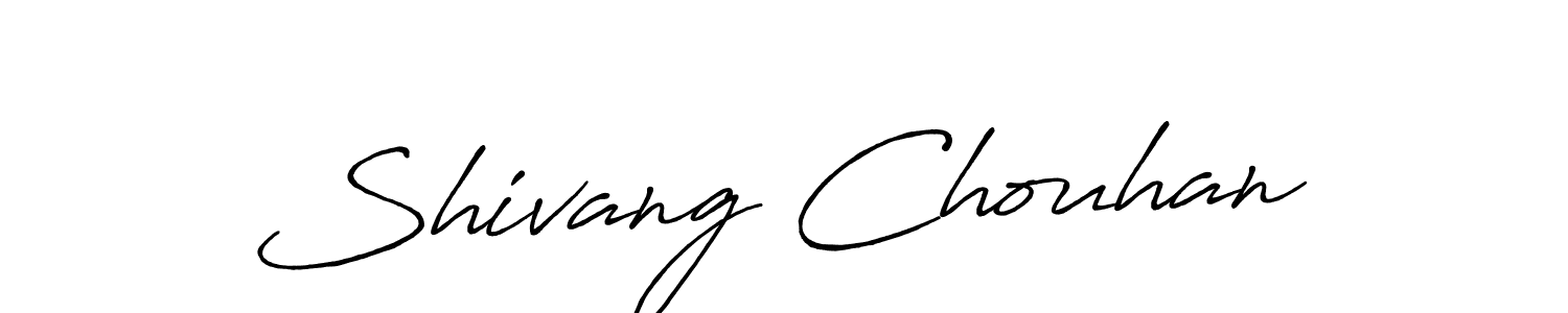 Make a beautiful signature design for name Shivang Chouhan. Use this online signature maker to create a handwritten signature for free. Shivang Chouhan signature style 7 images and pictures png