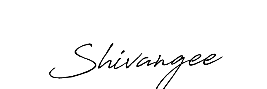 It looks lik you need a new signature style for name Shivangee. Design unique handwritten (Antro_Vectra_Bolder) signature with our free signature maker in just a few clicks. Shivangee signature style 7 images and pictures png