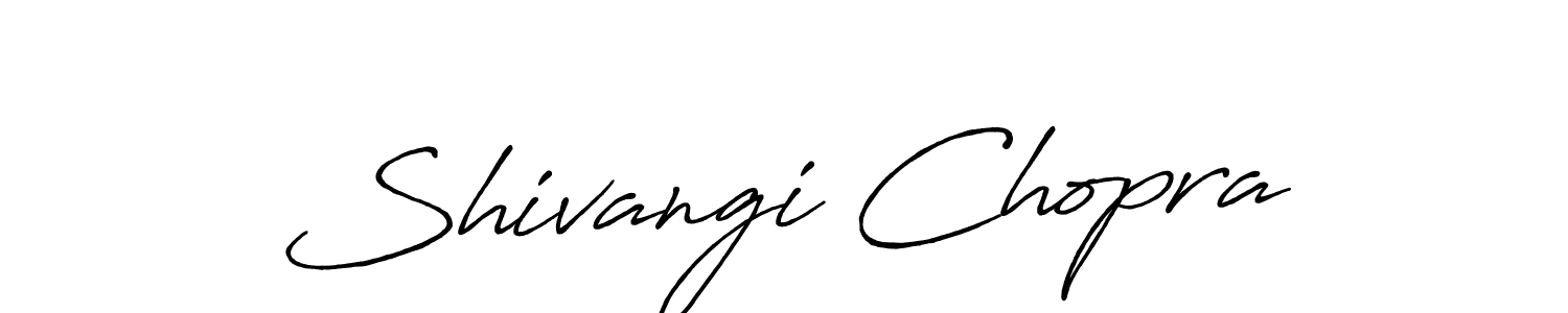 Also You can easily find your signature by using the search form. We will create Shivangi Chopra name handwritten signature images for you free of cost using Antro_Vectra_Bolder sign style. Shivangi Chopra signature style 7 images and pictures png