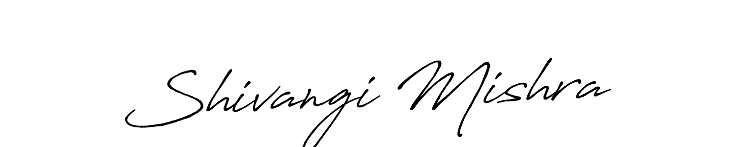 It looks lik you need a new signature style for name Shivangi Mishra. Design unique handwritten (Antro_Vectra_Bolder) signature with our free signature maker in just a few clicks. Shivangi Mishra signature style 7 images and pictures png