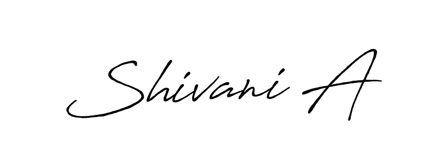 Here are the top 10 professional signature styles for the name Shivani A. These are the best autograph styles you can use for your name. Shivani A signature style 7 images and pictures png