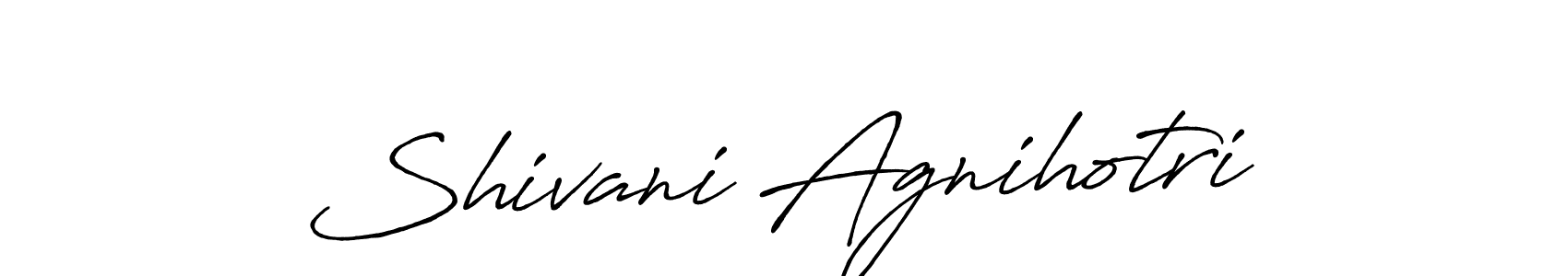 if you are searching for the best signature style for your name Shivani Agnihotri. so please give up your signature search. here we have designed multiple signature styles  using Antro_Vectra_Bolder. Shivani Agnihotri signature style 7 images and pictures png