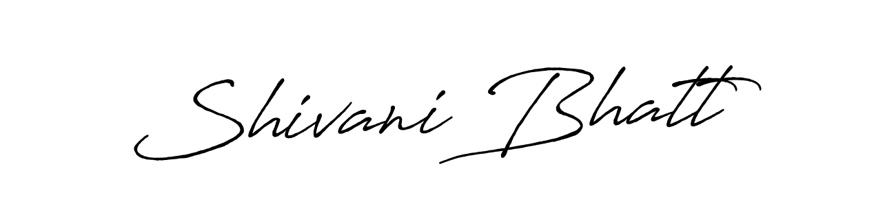 Antro_Vectra_Bolder is a professional signature style that is perfect for those who want to add a touch of class to their signature. It is also a great choice for those who want to make their signature more unique. Get Shivani Bhatt name to fancy signature for free. Shivani Bhatt signature style 7 images and pictures png