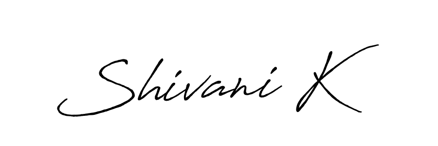 This is the best signature style for the Shivani K name. Also you like these signature font (Antro_Vectra_Bolder). Mix name signature. Shivani K signature style 7 images and pictures png