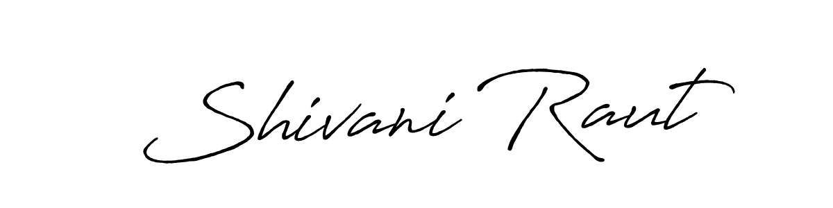 if you are searching for the best signature style for your name Shivani Raut. so please give up your signature search. here we have designed multiple signature styles  using Antro_Vectra_Bolder. Shivani Raut signature style 7 images and pictures png