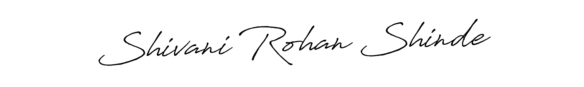Similarly Antro_Vectra_Bolder is the best handwritten signature design. Signature creator online .You can use it as an online autograph creator for name Shivani Rohan Shinde. Shivani Rohan Shinde signature style 7 images and pictures png