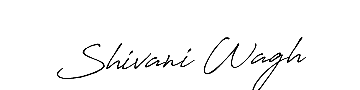 The best way (Antro_Vectra_Bolder) to make a short signature is to pick only two or three words in your name. The name Shivani Wagh include a total of six letters. For converting this name. Shivani Wagh signature style 7 images and pictures png