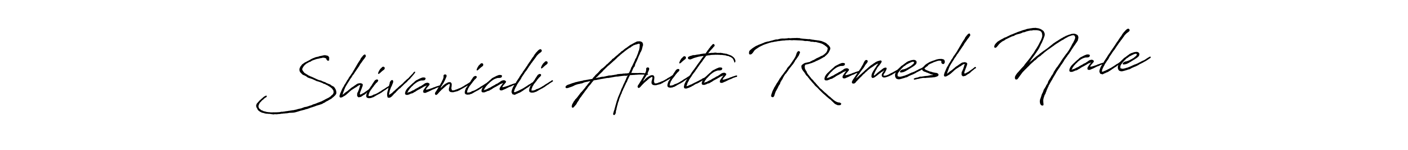 Here are the top 10 professional signature styles for the name Shivaniali Anita Ramesh Nale. These are the best autograph styles you can use for your name. Shivaniali Anita Ramesh Nale signature style 7 images and pictures png