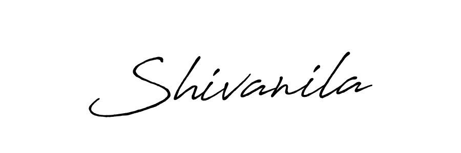 Also we have Shivanila name is the best signature style. Create professional handwritten signature collection using Antro_Vectra_Bolder autograph style. Shivanila signature style 7 images and pictures png