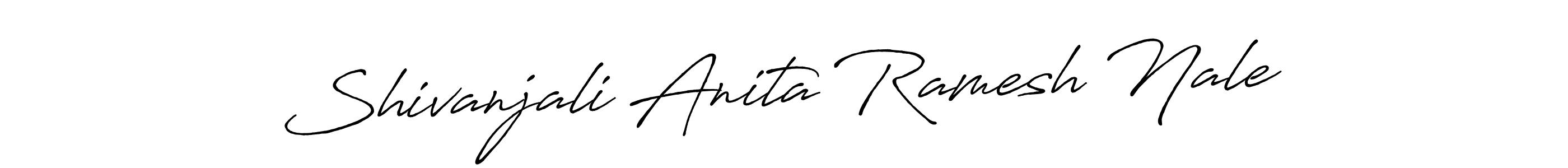 Once you've used our free online signature maker to create your best signature Antro_Vectra_Bolder style, it's time to enjoy all of the benefits that Shivanjali Anita Ramesh Nale name signing documents. Shivanjali Anita Ramesh Nale signature style 7 images and pictures png