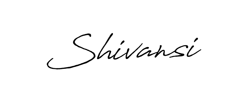 Also You can easily find your signature by using the search form. We will create Shivansi name handwritten signature images for you free of cost using Antro_Vectra_Bolder sign style. Shivansi signature style 7 images and pictures png