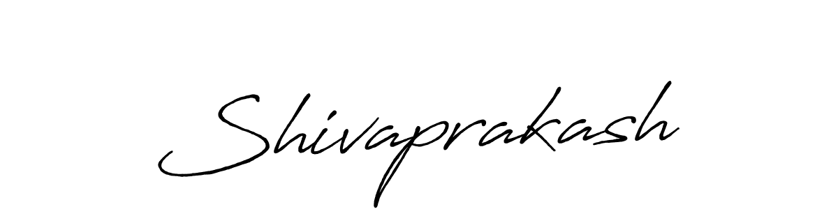 Also we have Shivaprakash name is the best signature style. Create professional handwritten signature collection using Antro_Vectra_Bolder autograph style. Shivaprakash signature style 7 images and pictures png