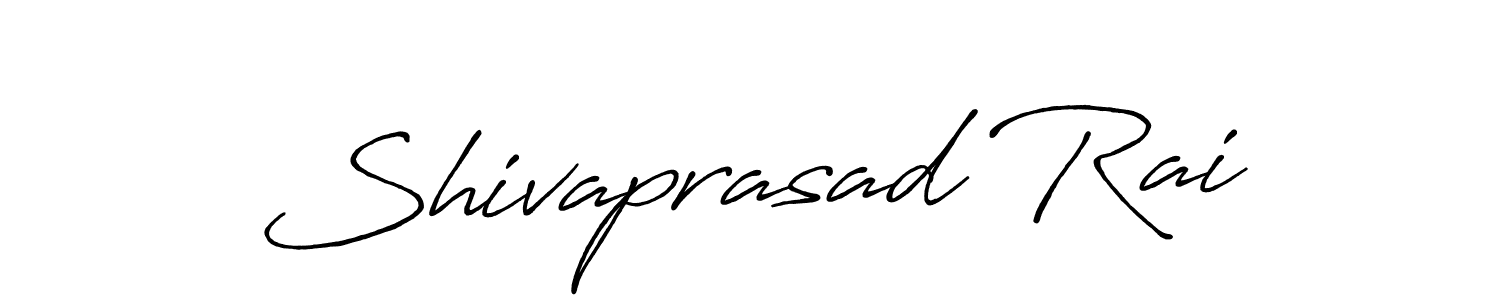 Use a signature maker to create a handwritten signature online. With this signature software, you can design (Antro_Vectra_Bolder) your own signature for name Shivaprasad Rai. Shivaprasad Rai signature style 7 images and pictures png