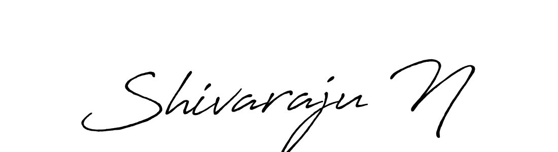 Antro_Vectra_Bolder is a professional signature style that is perfect for those who want to add a touch of class to their signature. It is also a great choice for those who want to make their signature more unique. Get Shivaraju N name to fancy signature for free. Shivaraju N signature style 7 images and pictures png