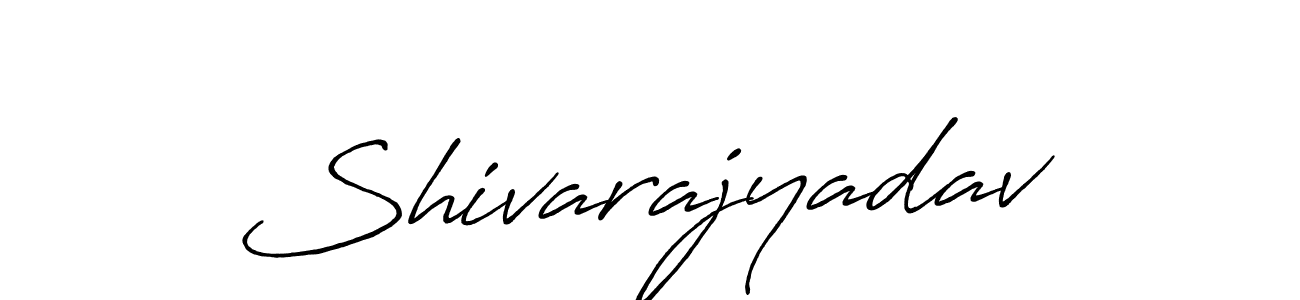 Design your own signature with our free online signature maker. With this signature software, you can create a handwritten (Antro_Vectra_Bolder) signature for name Shivarajyadav. Shivarajyadav signature style 7 images and pictures png