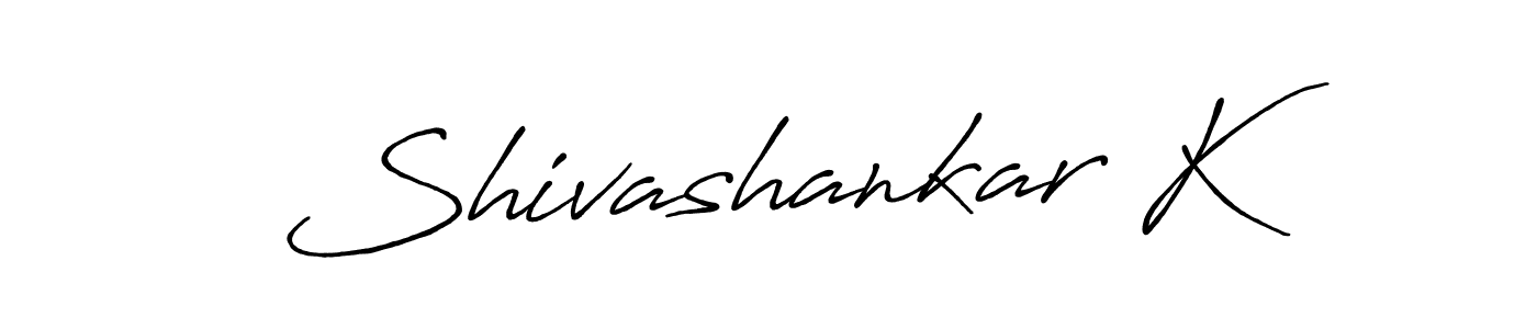 Shivashankar K stylish signature style. Best Handwritten Sign (Antro_Vectra_Bolder) for my name. Handwritten Signature Collection Ideas for my name Shivashankar K. Shivashankar K signature style 7 images and pictures png