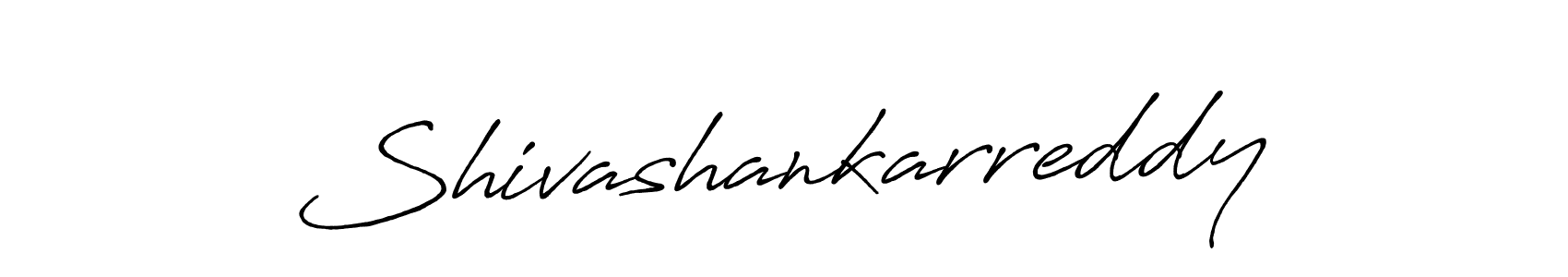 Create a beautiful signature design for name Shivashankarreddy. With this signature (Antro_Vectra_Bolder) fonts, you can make a handwritten signature for free. Shivashankarreddy signature style 7 images and pictures png