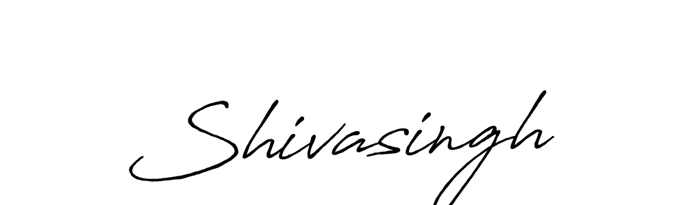 Use a signature maker to create a handwritten signature online. With this signature software, you can design (Antro_Vectra_Bolder) your own signature for name Shivasingh. Shivasingh signature style 7 images and pictures png