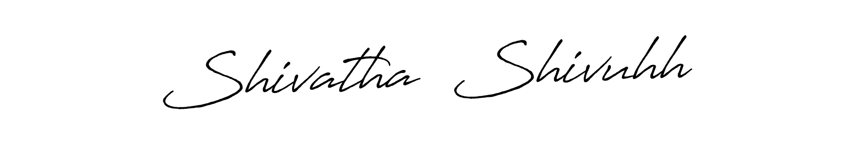 Once you've used our free online signature maker to create your best signature Antro_Vectra_Bolder style, it's time to enjoy all of the benefits that Shivatha  Shivuhh name signing documents. Shivatha  Shivuhh signature style 7 images and pictures png