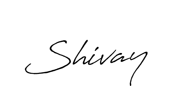 Design your own signature with our free online signature maker. With this signature software, you can create a handwritten (Antro_Vectra_Bolder) signature for name Shivay. Shivay signature style 7 images and pictures png