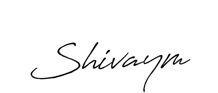 It looks lik you need a new signature style for name Shivaym. Design unique handwritten (Antro_Vectra_Bolder) signature with our free signature maker in just a few clicks. Shivaym signature style 7 images and pictures png